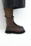 Brown Scuba Women's Boots P9031 - 7