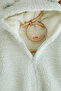 Teddy Plush Children's Baby Coat - Mint - 6