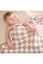 Multi-Purpose Muslin Cover & Blanket Set of 3 100% Organic Cotton Breastfeeding Swaddle Stroller Cover 90X80 cm - 2