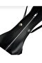 Kante Women's Black Large Shoulder Bag Shopper Model with Scarf Gift - 7