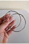 Stainless Steel Hoop Earrings - Diameter 70 Mm - 1 Pair - 2