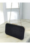 Black Color Glitter Wire Break Women's Evening Dress Bag - 6