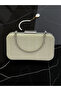 Ecru Color Glitter Wire Wrapping Women's Evening Dress Bag - 5