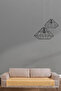 Yellow Cotton Sofa Cover 115X200 with Front Fringes and Striped Pattern - 3