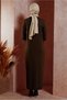 Ruffy Collar Knitwear Dress 44921 - 3