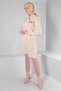 BEAD EMBROIDERY DETAILED SCARF COLLAR TUNIC 43530 - 2