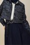 Skirted Jacquard Suit 45935 - 3