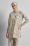 Chain ​​Detail Tracksuit Tunic 45628