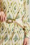 Linen Look Belt Dress 45490 - 3