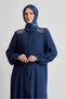 Stone Detail Pants Suit 45455 - 3