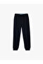 Buttoned Pocket Detailed Basic Pants Look Sweatpants