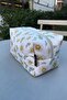 Papatya Quilted Makeup and Travel Bag - 7