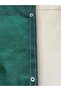 1St Quality 175Gr Green Tulle Shading Net, Garden Fence Net, Balcony Tulle - with Eyelets and Column Strips - 5
