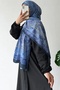 Checkerboard Pattern Cotton Jacquard Shawl