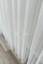 Luxury Slubbed Tulle Curtain Bamboo – Ecru |   1/3 Frequent Pleats |   Lead-Filled |   For the Living Room and All Rooms - 7
