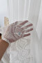 Ttm Skirt Patterned Tulle Curtain – Guipure Detail 1/3 Pleated | Transparent |   Elegant Design Suitable for Every Room - 2