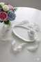 Promise & Engagement Tray Wavy 28 cm Concrete Presentation Tray, Candle Holder Decorative Concrete Tray, Gift Item