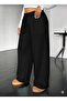 Women's Black Baggy Sweatpants