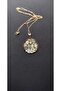 Celbi Koruma 316L Gold Steel Necklace - 3