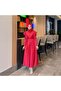 Red Ressa Evening Dress - 2