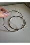 Stainless Steel Hoop Earrings - Diameter 70 Mm - 1 Pair - 6