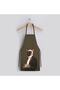 Mr. Cat Kitchen Apron (linen Fabric, International Washing and Fading Certificate)