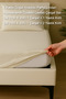 1St Quality Natural Anatolian Cotton Hypoallergenic Elastic Fitted Sheet Set Cream