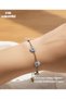 316 L Steel Daisy Figured Gold Vip Bracelet (Single)