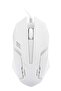 X1 Wired USB Gaming Mouse with Colorful Breathing Light White