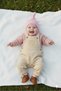 Newborn Baby Girl Boy 100% Cotton Combed Extra Soft Lightweight Anti-Sweat Beanie Pink - 4