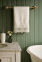 French Lace Velvet Hand Towel - 2