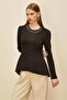 Fluffy Detailled Blouse 46049