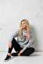 Printed Oversize Unisex Sweatshirt - 2