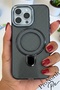 iPhone 16 Pro Max Compatible Case with Glitter Stand Design Premium Cover