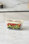 Fresca Vacuum Glass Storage Container 470 ml – Airtight Leakproof Food Storage Container, Heat Resistant - 2