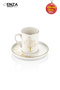 Tree of Life 12 Piece 6-Piece Porcelain Cup Set - 3