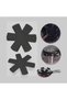 5 Pcs Black Felt Pan Protector Prevents Scratches Practical and Soft Pot Pan Separator Felt - 2