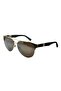Mille Miglia Sch C32 349Z Black Rubber & Rose Gold Metal Polarized Pilot Sunglasses
