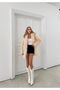 Women's Premium Quality Long Faux Fur Coat - 5