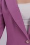 Women's Purple Single Button Jacket Arm-20K001020 - 2
