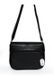 Genuine Leather Black Premium Flap Crossbody and Shoulder Bag - 5