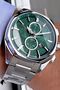 Original Gift Men's Wristwatch with Calendar Silver Color Steel Band 3 Atm Water Resistant Tje2607C8