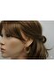 Silver Color Stone Women's Shiny Earrings