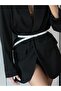 Imported Oval Gold Buckle Thin Belt, Trouser Belt, Shirt Belt, Jacket Belt - 2