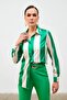 Striped Casual Shirt - Green