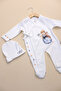 The Little Prince Double-Breasted Romper Set 100% Cotton Baby Boy - 3