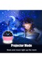 Romantic Night Light Moon Star Projector - 3
