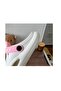 Cute White Kids Clogs with Cartoon Charms 26-27 - 4