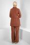 Velvet Suit with Belted Trousers 44342 - 4