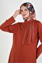 طقم بنطلون بقصة غير متماثلة مزين بالحجارة 30315 - 2
